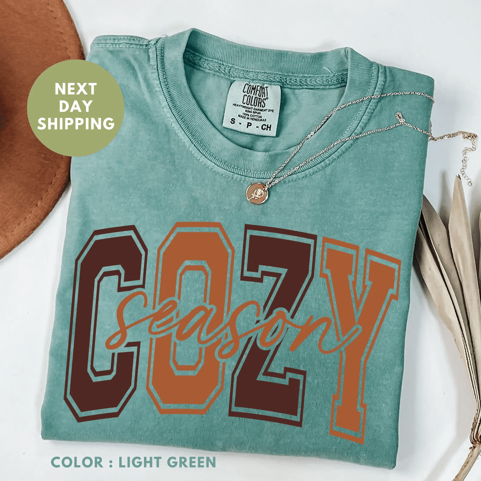 Cozy Season Fall T Shirt Comfort Colors Shirt Autumn Thanksgiving Graphic Tee