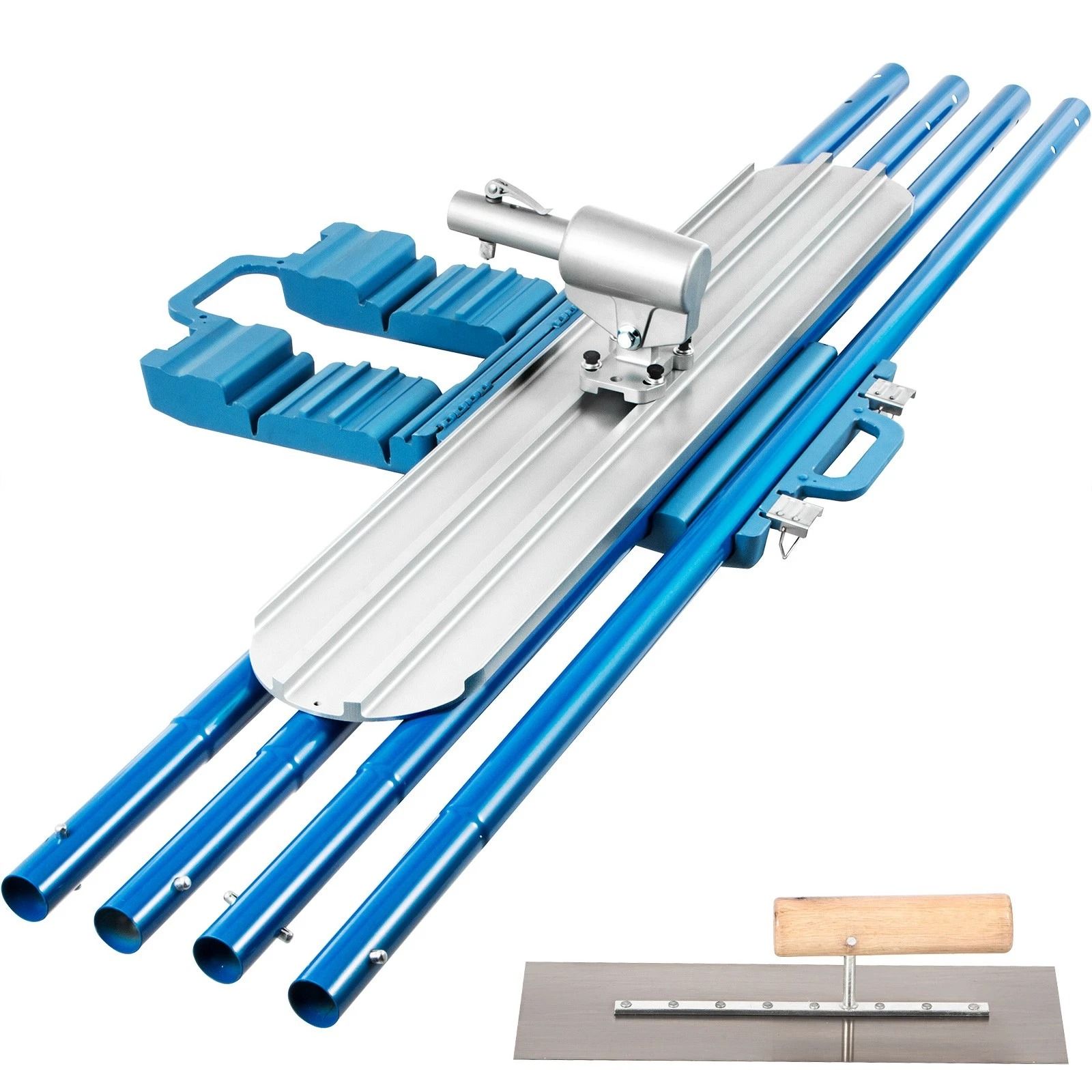 Bull Concrete Float Adjustable Concrete Trowel Float Tool with Handles