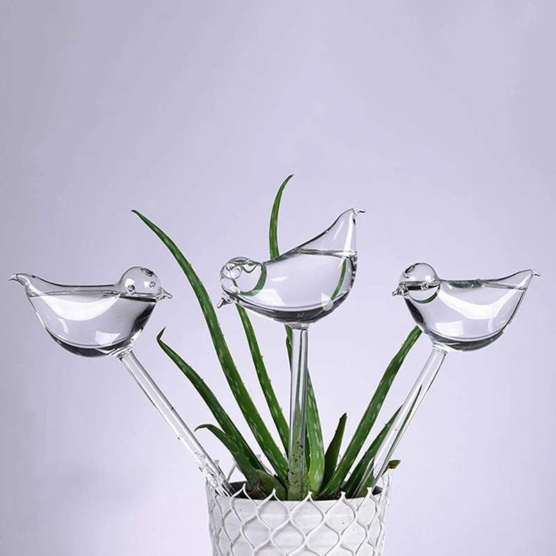 Bird Shape Self Watering Plant Globe