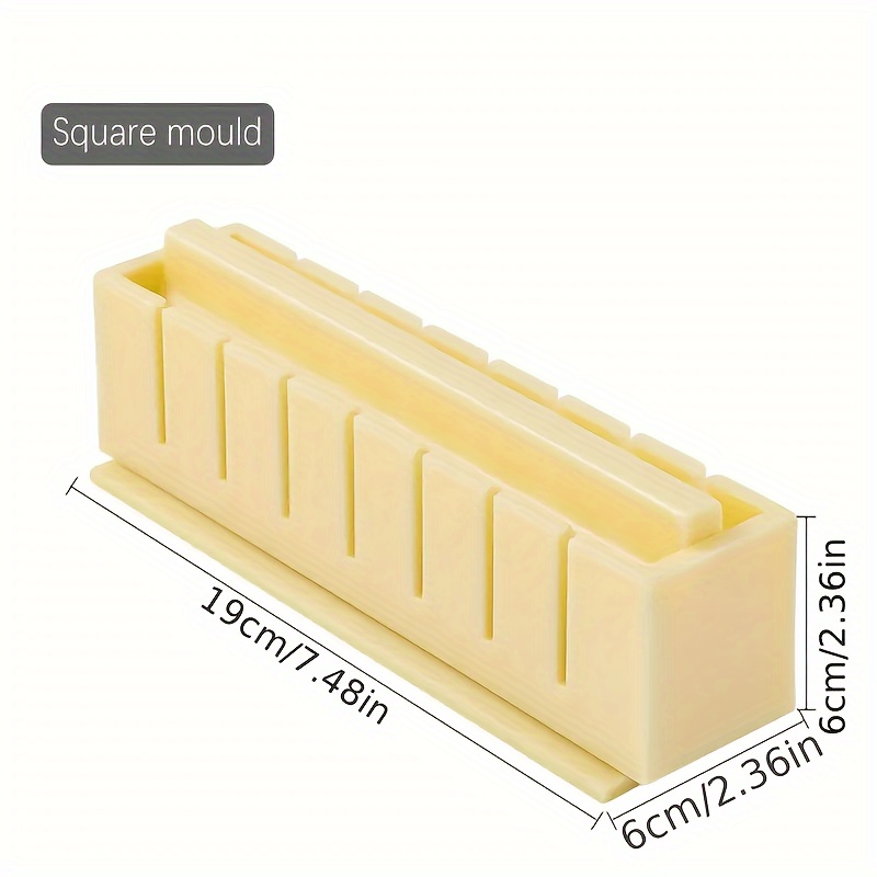 Sushi Maker Equipment Kit, Plastic Sushi Rolls Mold, Round, Square, Heart-shaped Sushi Making Tools