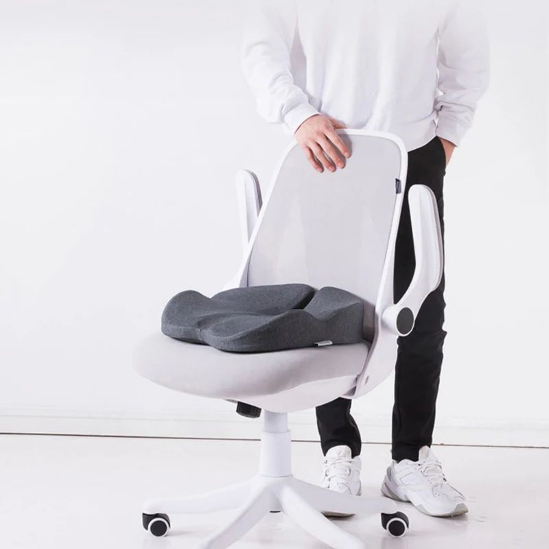 ErgoRest Memory-Foam Seat Cushion – Comfort & Tailbone Relief for Long Sitting