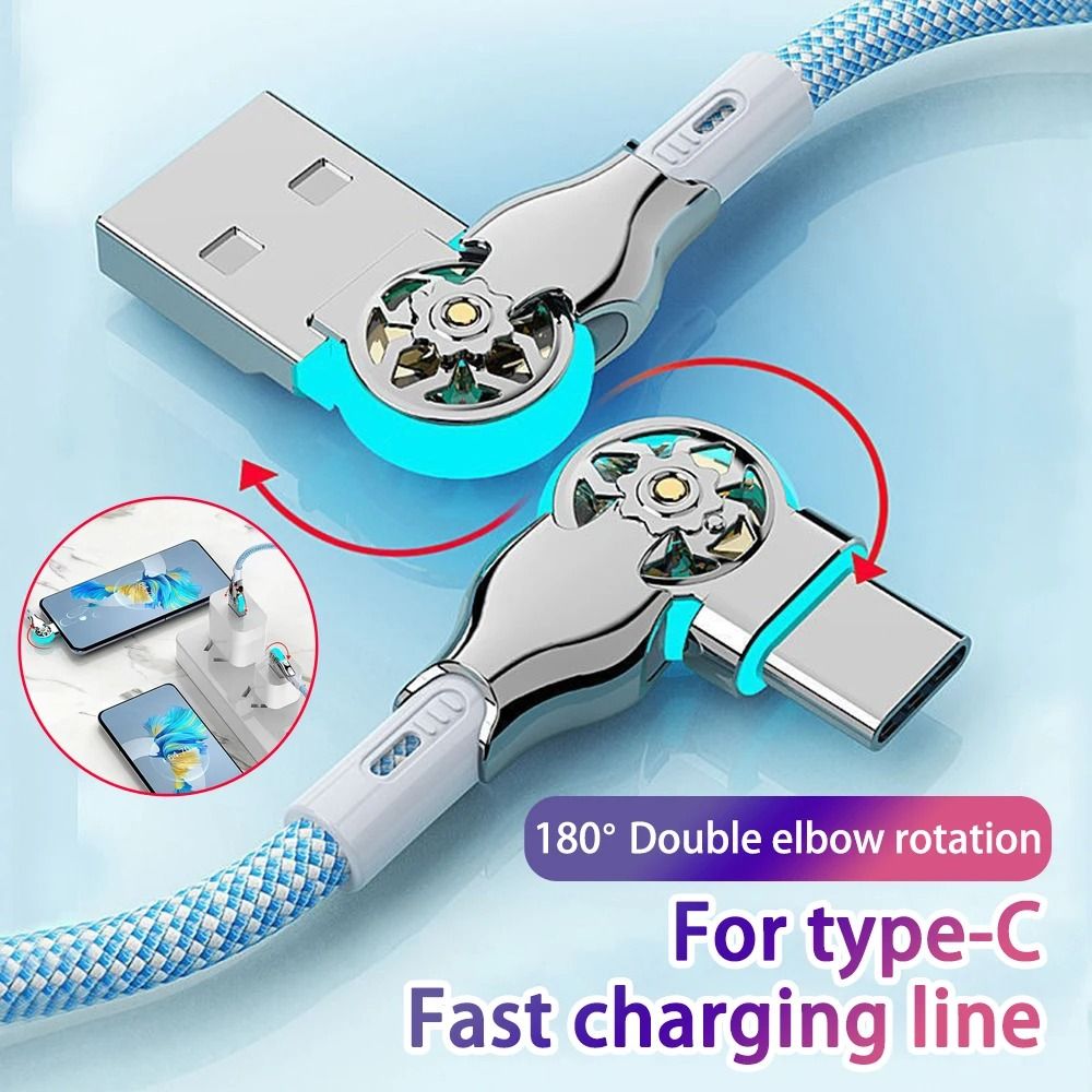 180 Rotating Titanium-Grade Kinetic USB-C Power Architecture