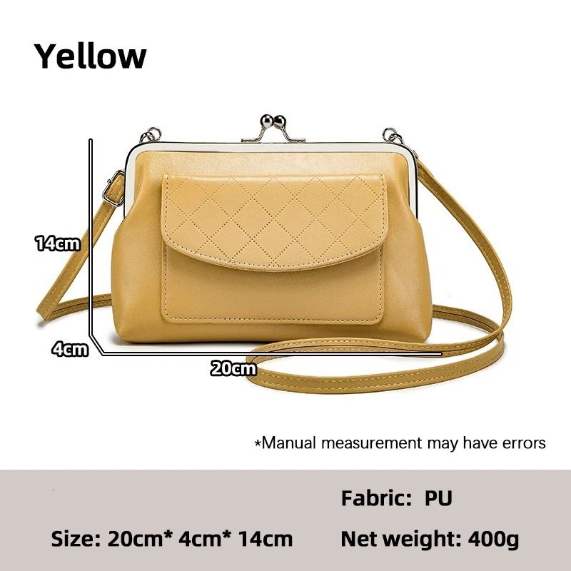 Fashionable Mandarin Duck Buckle Single-Shoulder Mobile Phone Bag