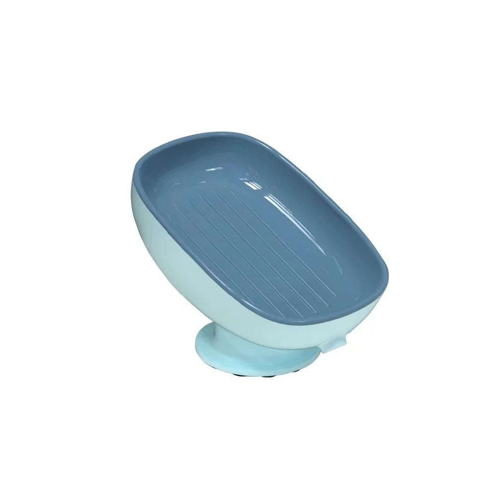 Self Draining Soap Holder Suction Bathroom Soap Dish