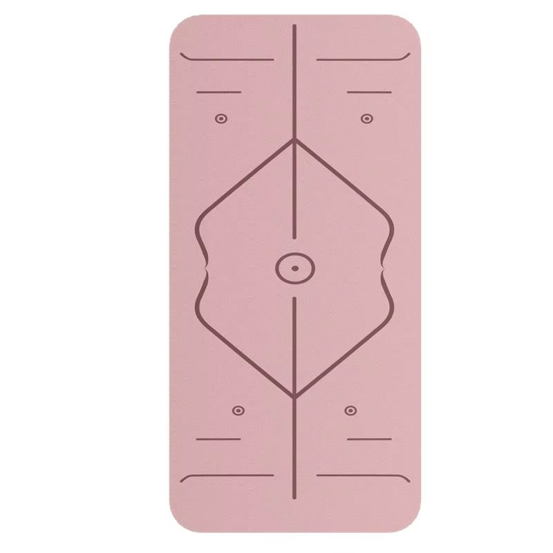 EcoGrip 6mm TPE Yoga Mat – Cushioned Non Slip Exercise Mat 183 x 60 cm