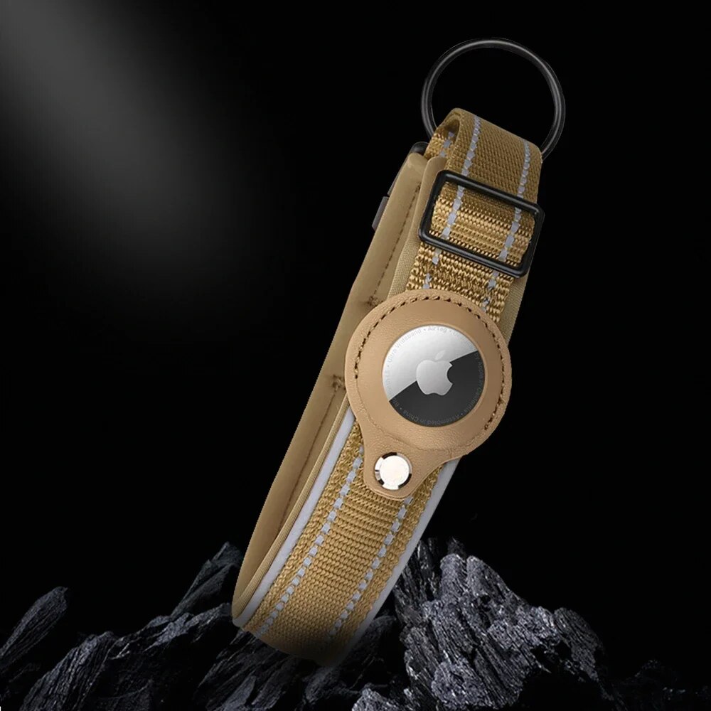 Apple Airtag Anti-Lost Dog Collar: Pet Accessories for Protection & Tracking