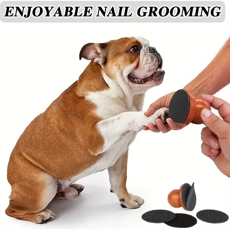 Professional Manual Wooden Dog Nail File and Scratching Board