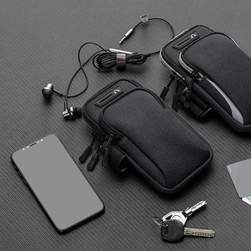 Waterproof Running Phone Armband Fitness Phone Holder with Headphone Access