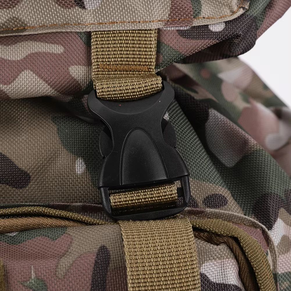80L Wear-Resistant Mountaineering Backpack with 600D Oxford Cloth, Trekking Rucksack for Travel and Climbing