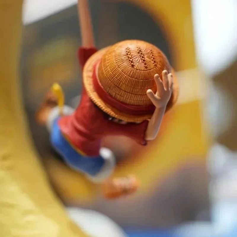 One Piece Luffy Night Light Magnetic Control Moon Lamp