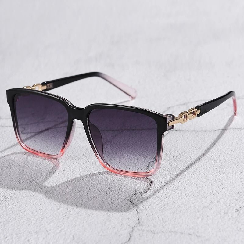 Womens Square Fashion Sunglasses with UV400 Protection