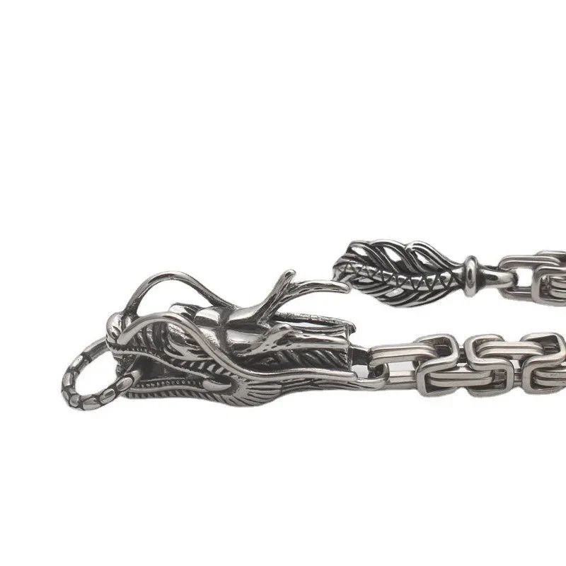 Dragon Stainless Steel Self Defense Bracelet Whip