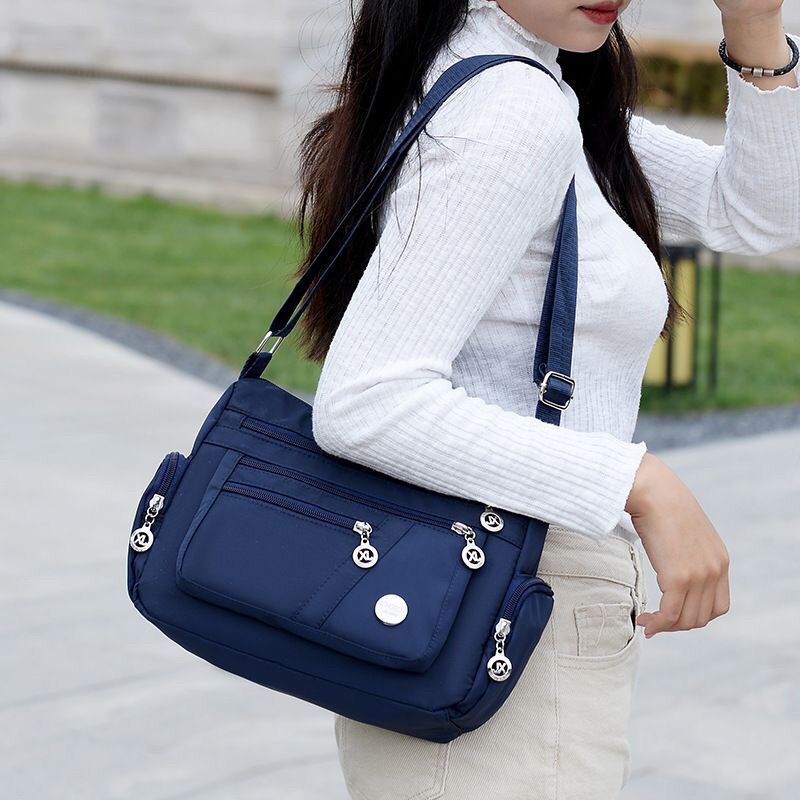 Messenger Bags for Lady, Women Nylon Waterproof Bag, High Quality Travel Shoulder Bag Casual, Large Capacity Crossbody