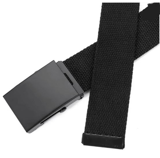 Unisex Canvas Webbing Belt Casual Jeans Waist Belt
