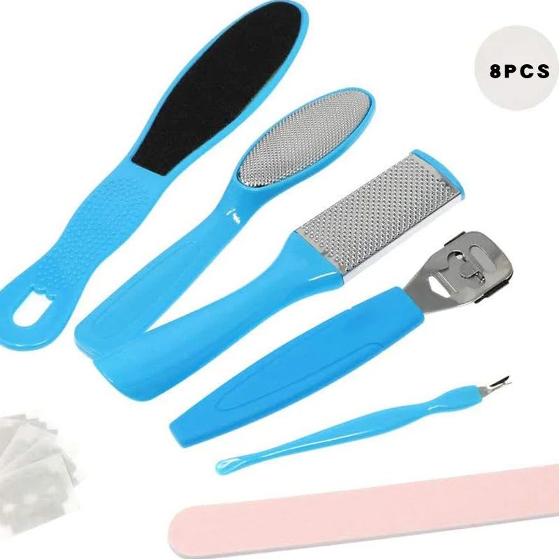 Deluxe Foot Octopus Fish Eye Exfoliating Heel Sharpener & Sole Crackles Removal Files, Heel Cramping Treatment