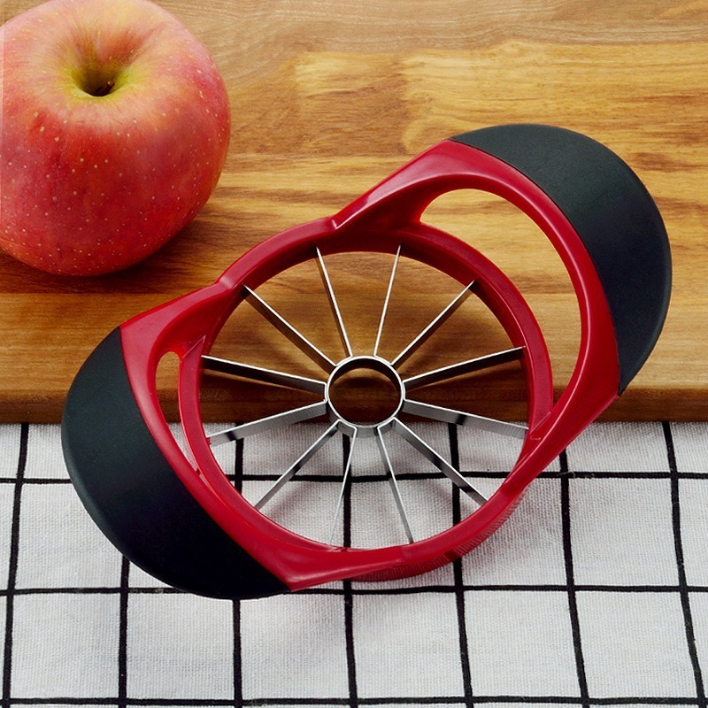 Stainless Steel Apple Slicer & Corer Super Sharp Fruit Cutter Tool for Kitchen Prep