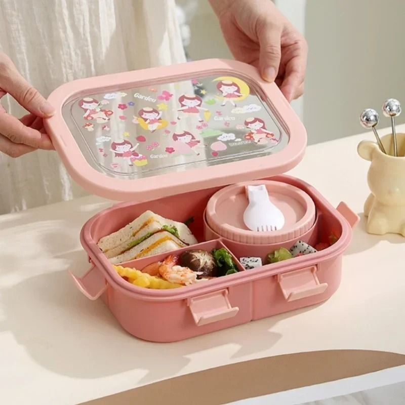 Leak Proof Bento Lunch Box With Soup Bowl