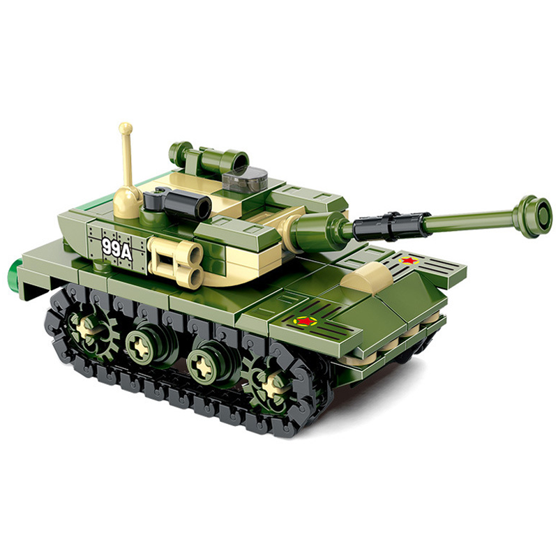 King Tiger Tank Military Building Blocks Set – WWII Heavy Tank DIY Model for Kids and Collectors