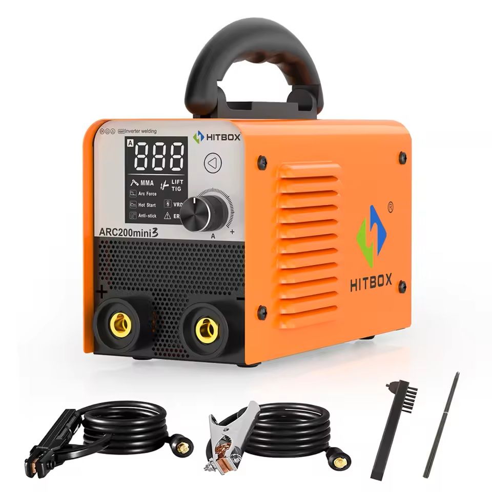 Ultra Mini Stick Welder with Digital Display and ARC Lift TIG Functio