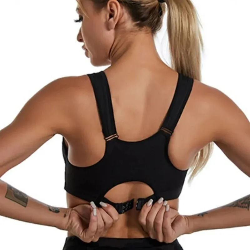 Yoga Fitness Shock-Absorbing Sports Bra | Breathable & Quick-Drying Training Underwear