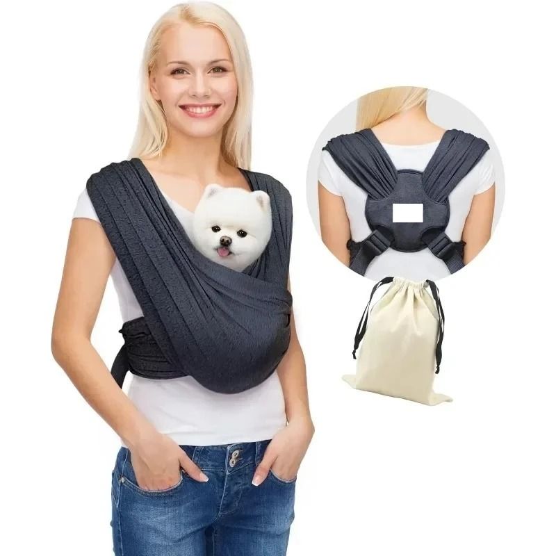 Adjustable Front Facing Dog and Cat Carrier Sling Bag