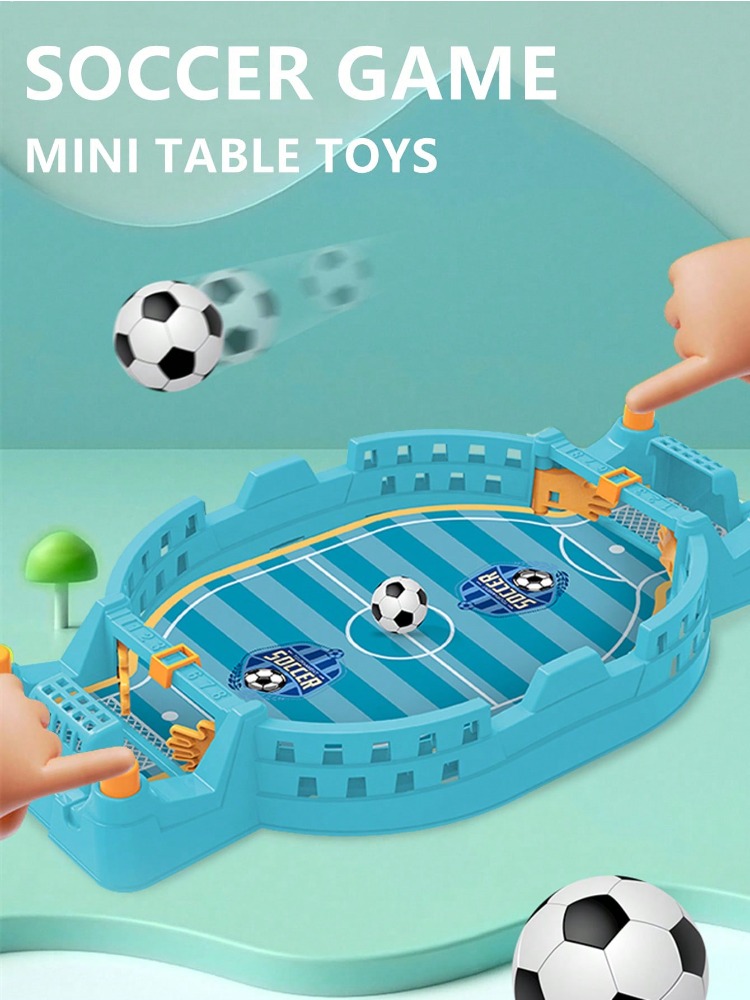 Mini Foosball Table Game for Kids Soccer Board Game Indoor Family Fun Gift for Boys Girls