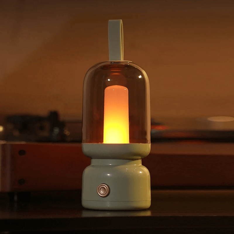 GlowHaven Rechargeable Retro Lantern Night Light