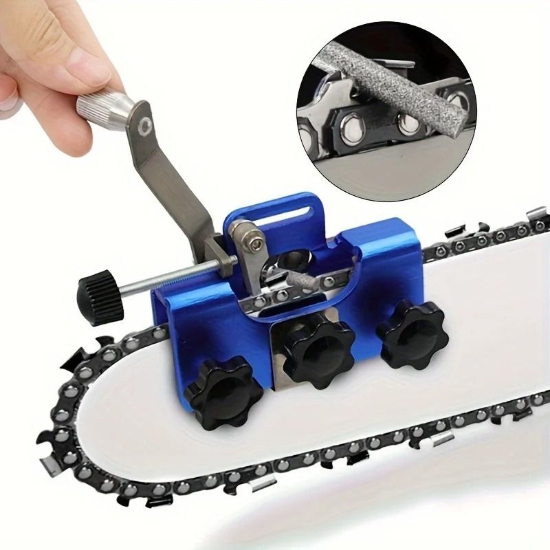 Portable Chainsaw Chain Sharpener Tool