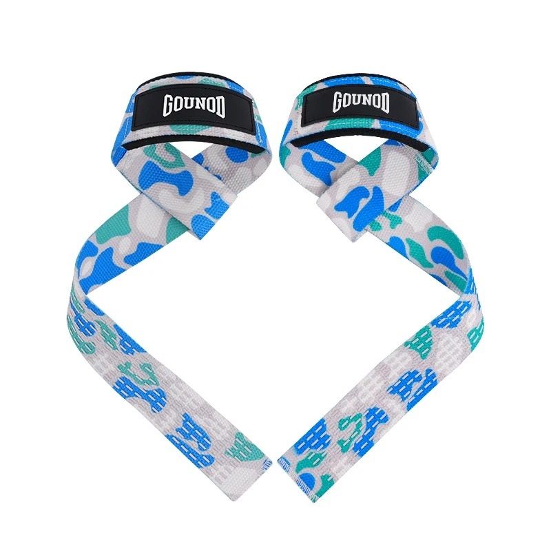 Weightlifting Wrist Straps with Anti-Slip Silicone