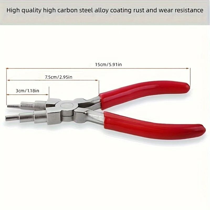 Advanced Carbon Steel Ball Pliers for Jewelry and Wire Crafting