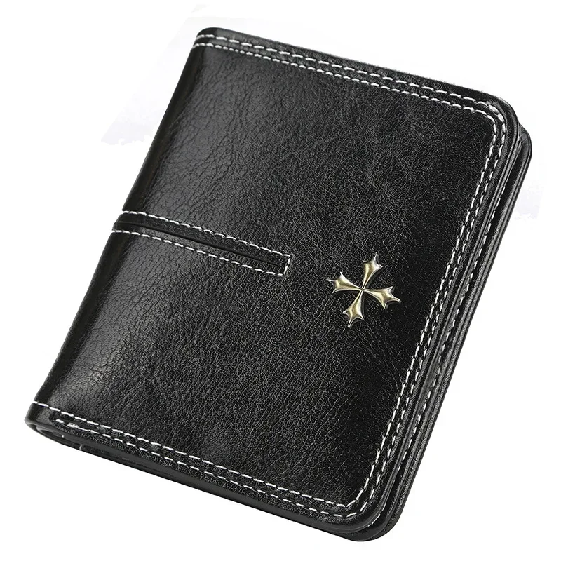 Mini PU Leather Women WalletFashionable Small Zipper Wallet Card Holder Purse