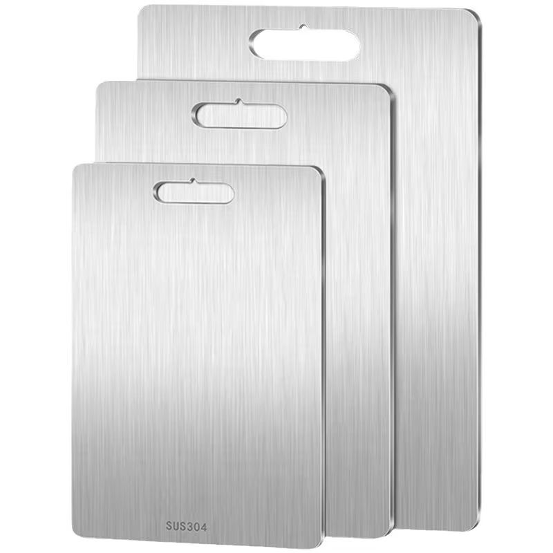 316 Stainless Steel Double Sided Cutting and Kneading Board – Hygienic Kitchen Prep Panel