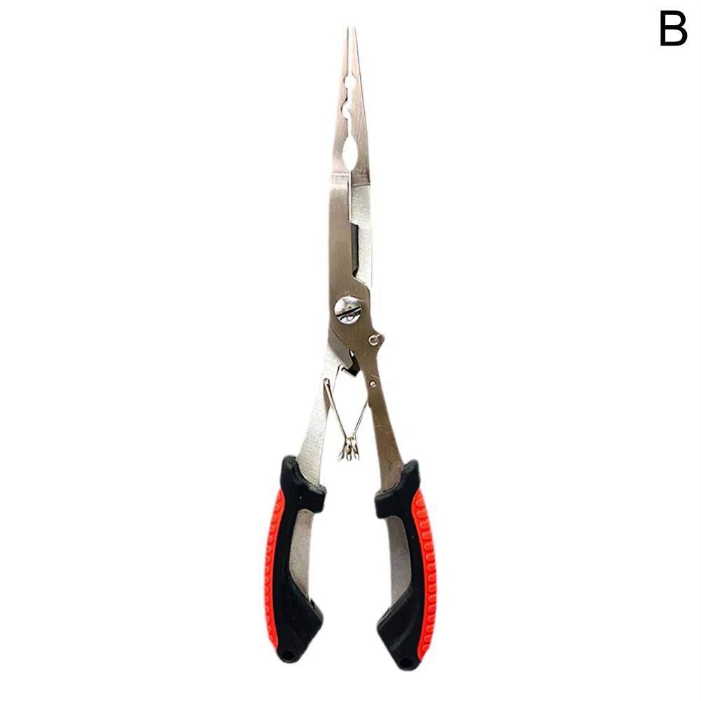 Ergonomic Multifunctional Fish Pliers – High-Strength Anti-Slip Fishing Tool