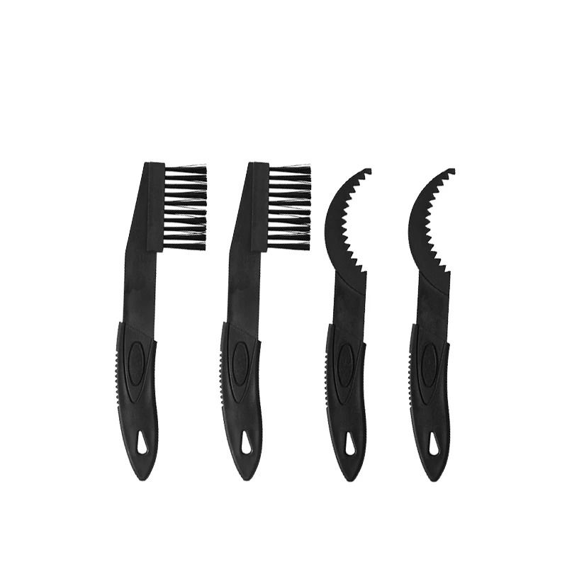 Bicycle Chain and Flywheel Cleaning Brush Tool with Nylon Bristles