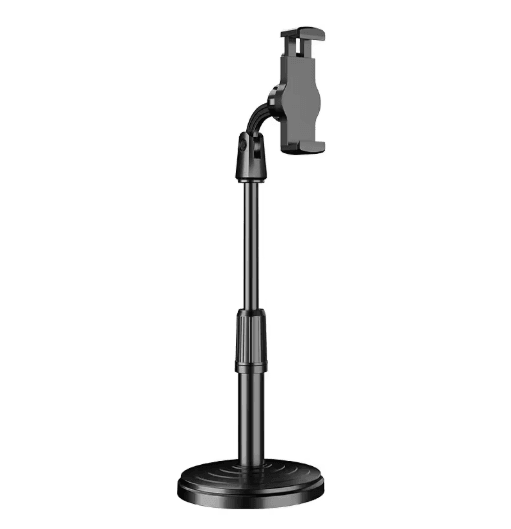Rotatable and Liftable Phone Stand Adjustable Telescopic Mobile Holder for Live Streaming