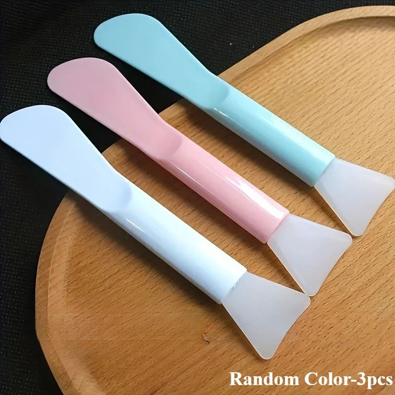 Soft Silicone Double-Ended Mask Brush