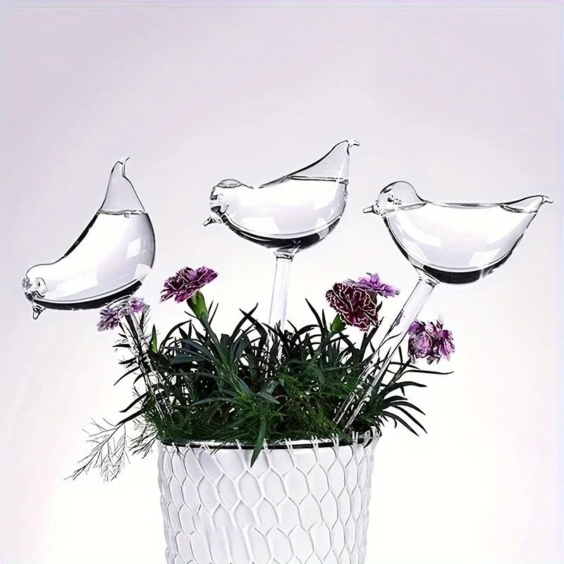 Bird-Shaped Automatic Plant Waterer Self Watering Spikes (2–5 Pack) for Potted Plants