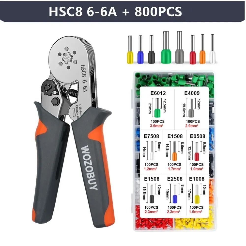 Ferrule Sleeves Terminal Crimping Tool Mini Electrical Pliers Wire Connection Repair Clamp