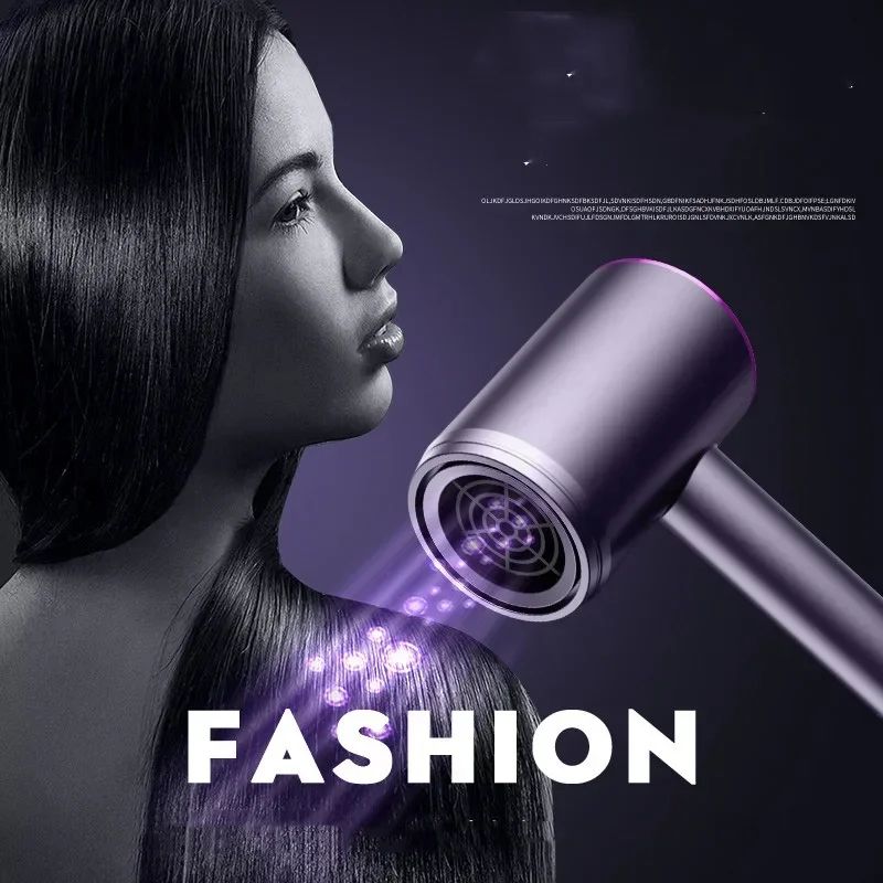 Ionic Pro 2000W Fast Drying Hair Dryer with Constant Temperature and Low Noise Airflow