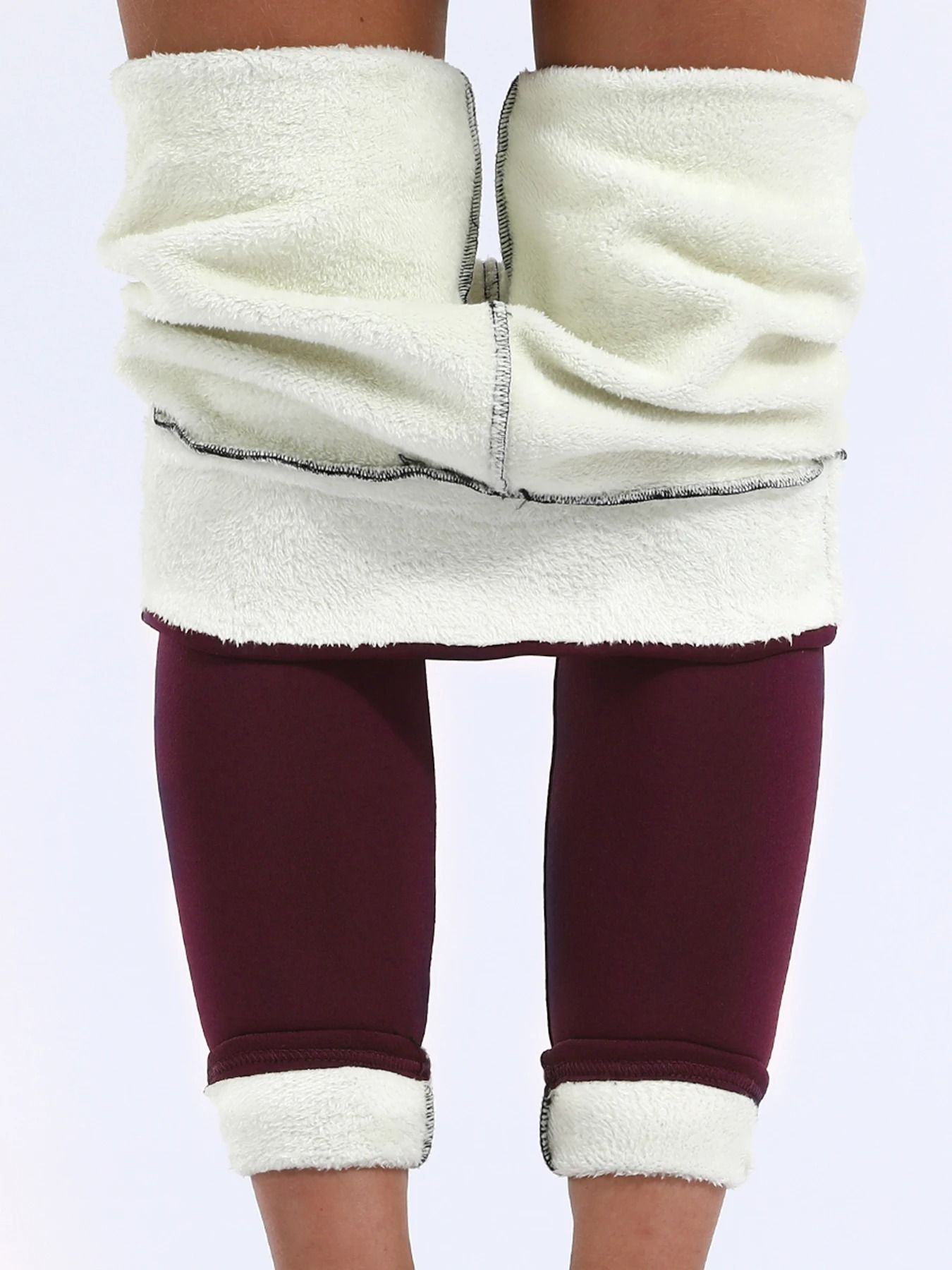 Super Warm Winter Leggings Women High Waist Stretch Velvet Pants