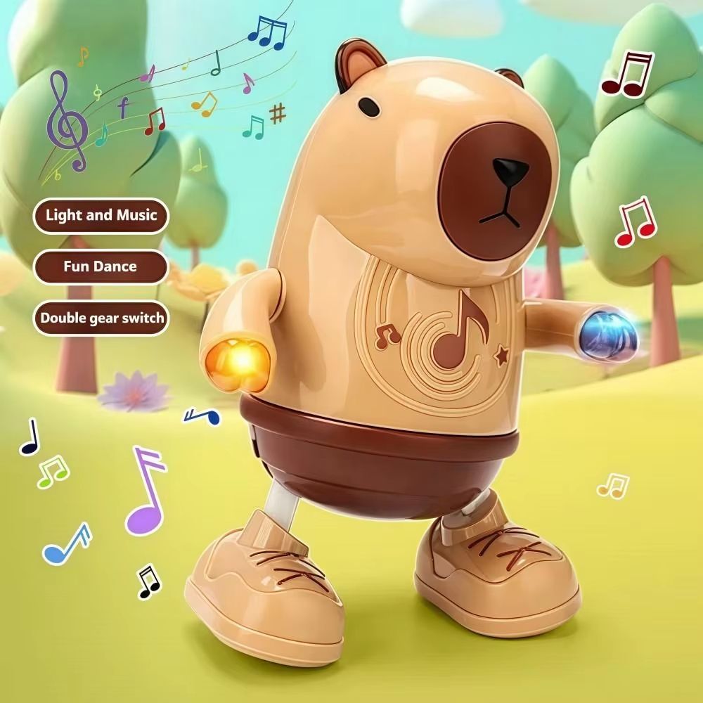 CapyBoogie Electric Dancing Capybara Toy with Music and Lights