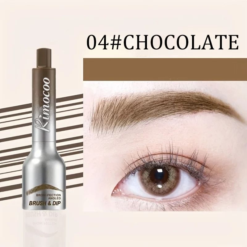 Waterproof Long-Lasting Eyebrow Tint Cream with Brush