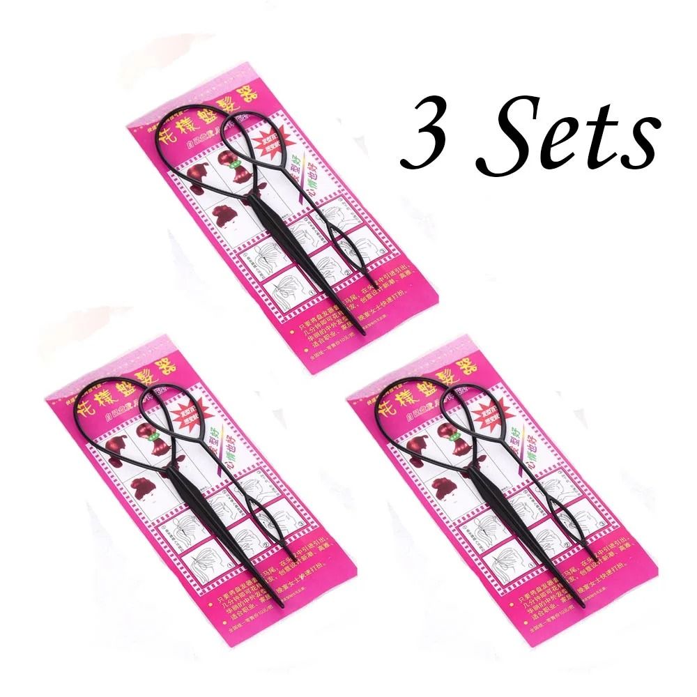 Ponytail Styling Loop Tool Set