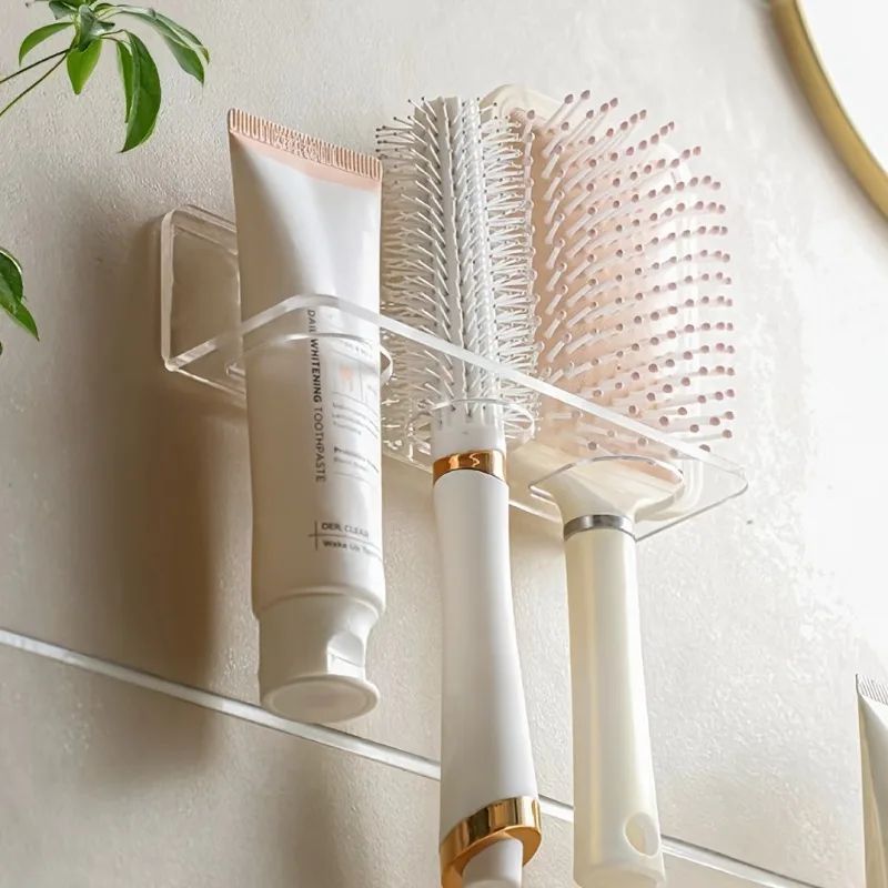 Clear Bathroom Countertop Organizer