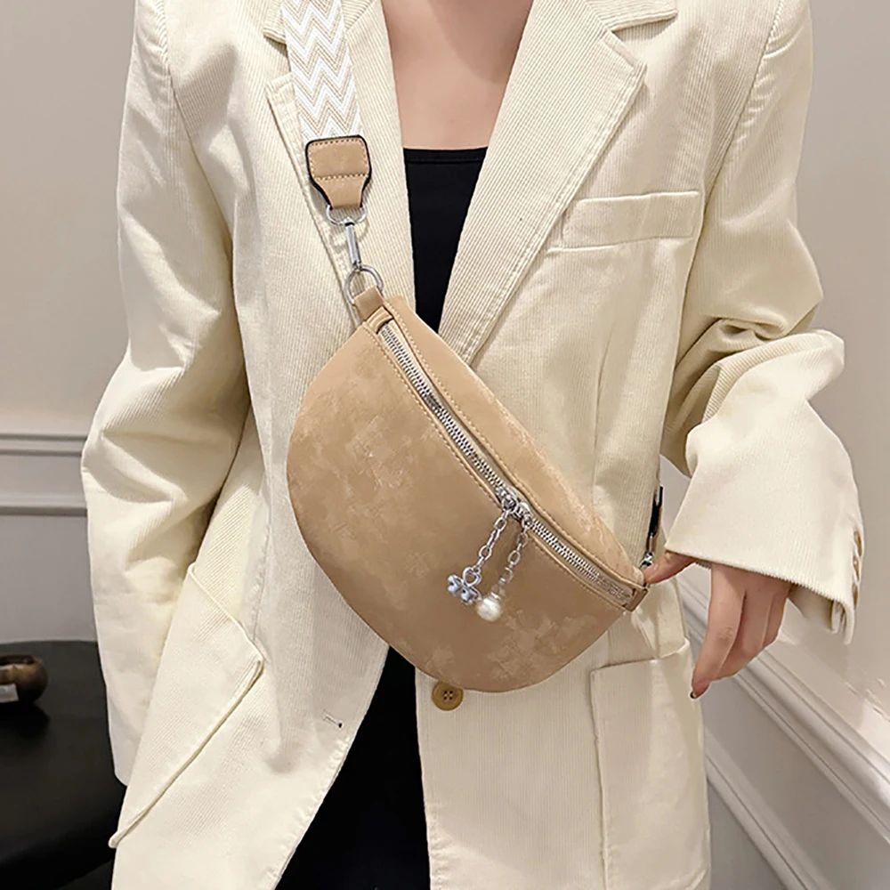 Large Capacity Women Chest Crossbody Bag