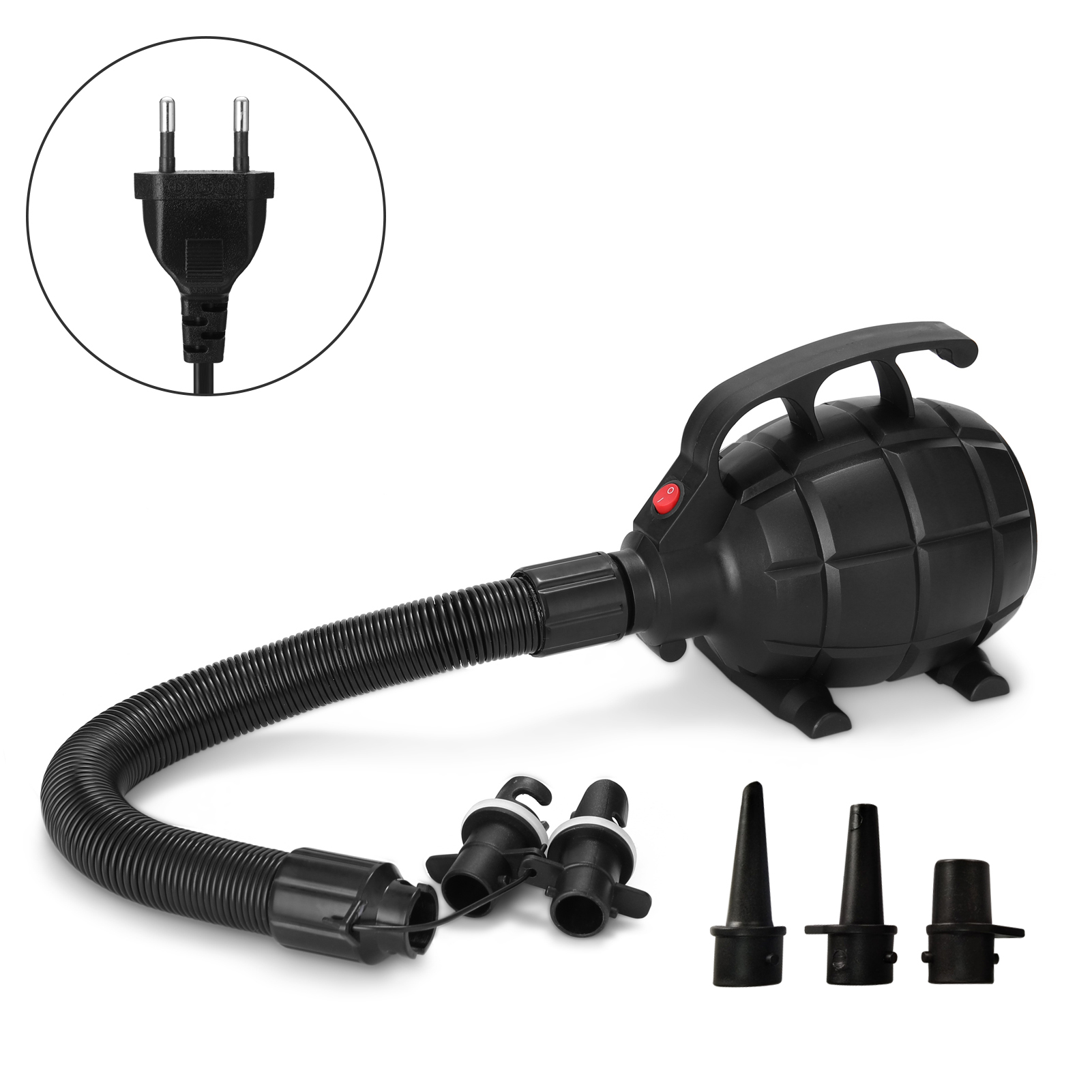 Portable Air Pump for Air Beds, Mattresses, and Camping Gear Compact, Efficient, and Quick Inflation Tool