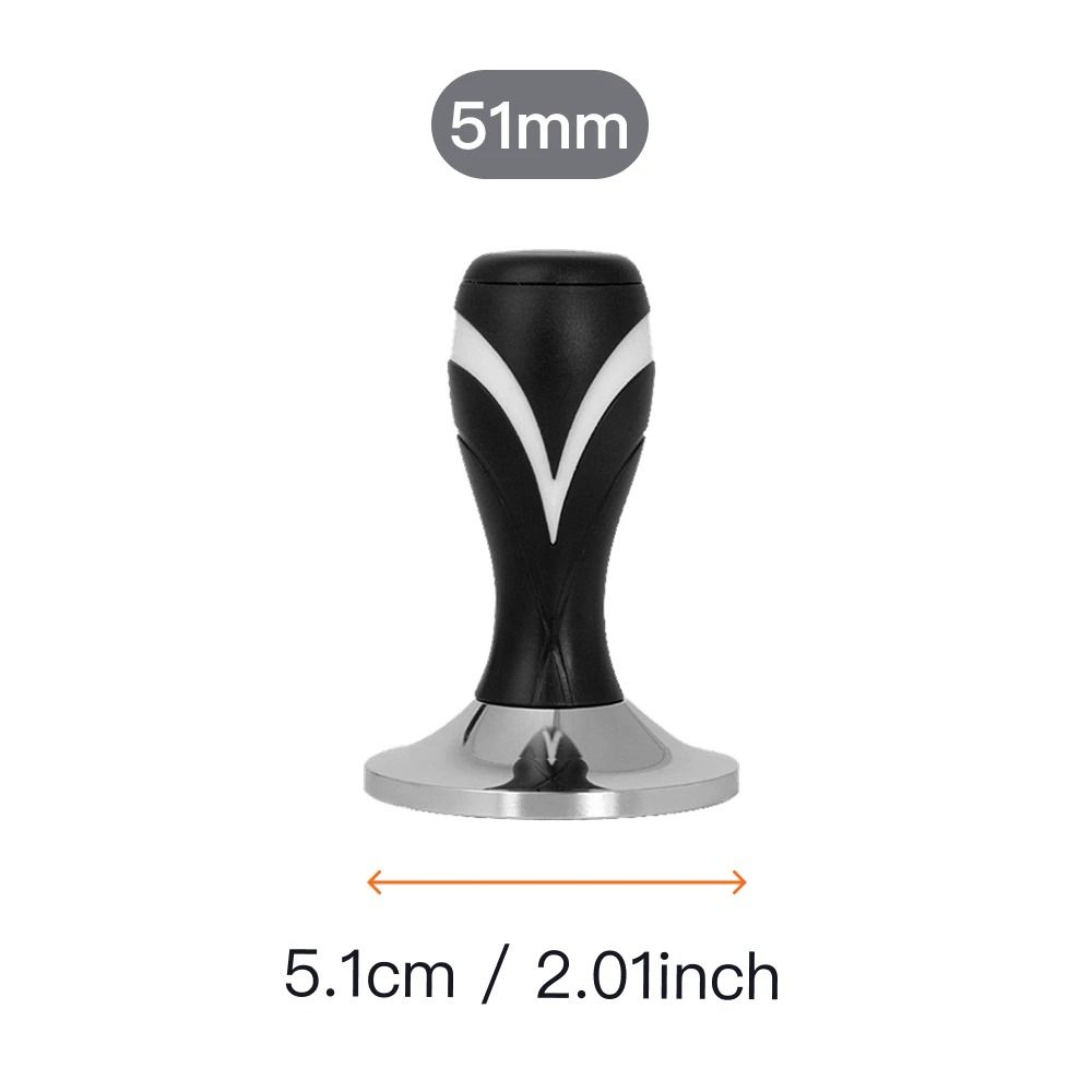 Constant Pressure Espresso Coffee Tamper With Flat Base