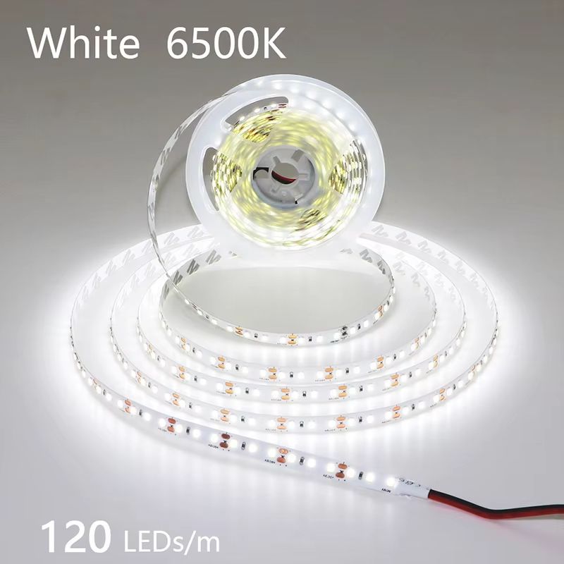 LumiFlex 2835 LED Strip Light – 5M Flexible Waterproof Light Strip DC12V/24V, 300–1200 LEDs, Cuttable Home Lighting Bar