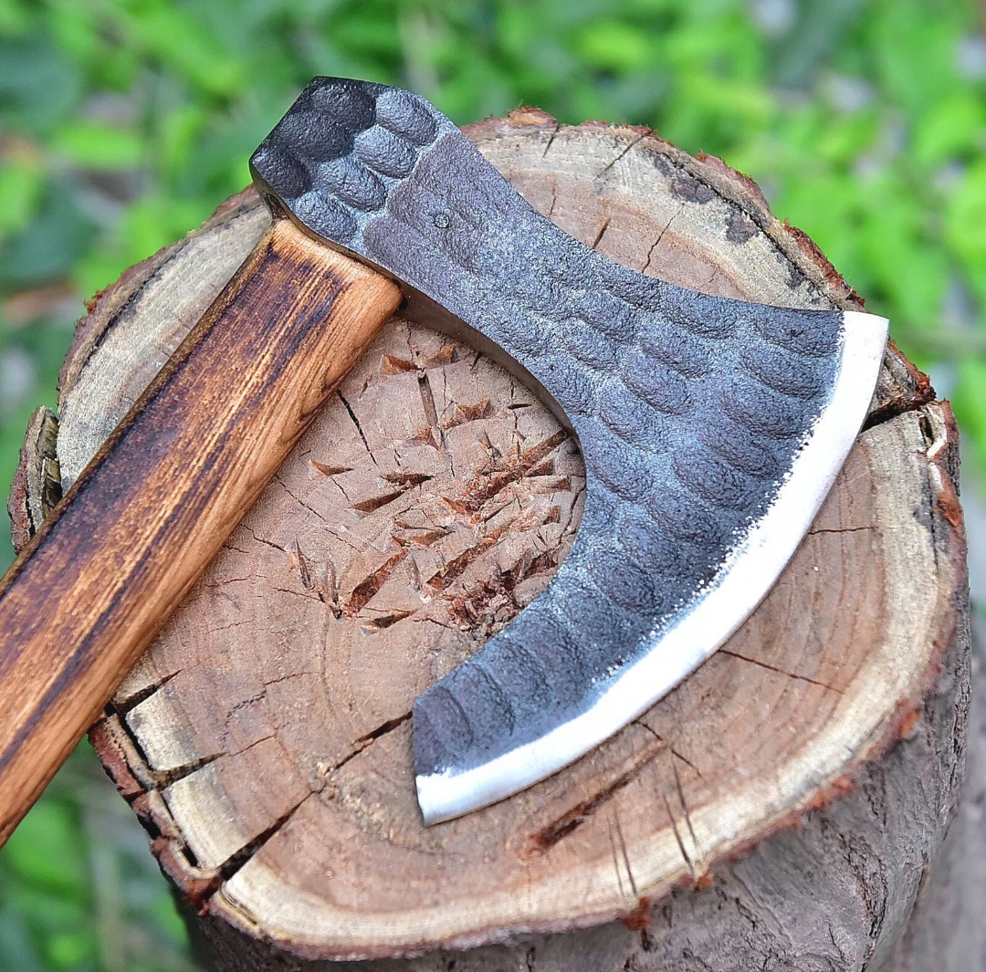 Handmade Steel Tomahawk Hatchet Camping Axe Throwing Hunting Axe