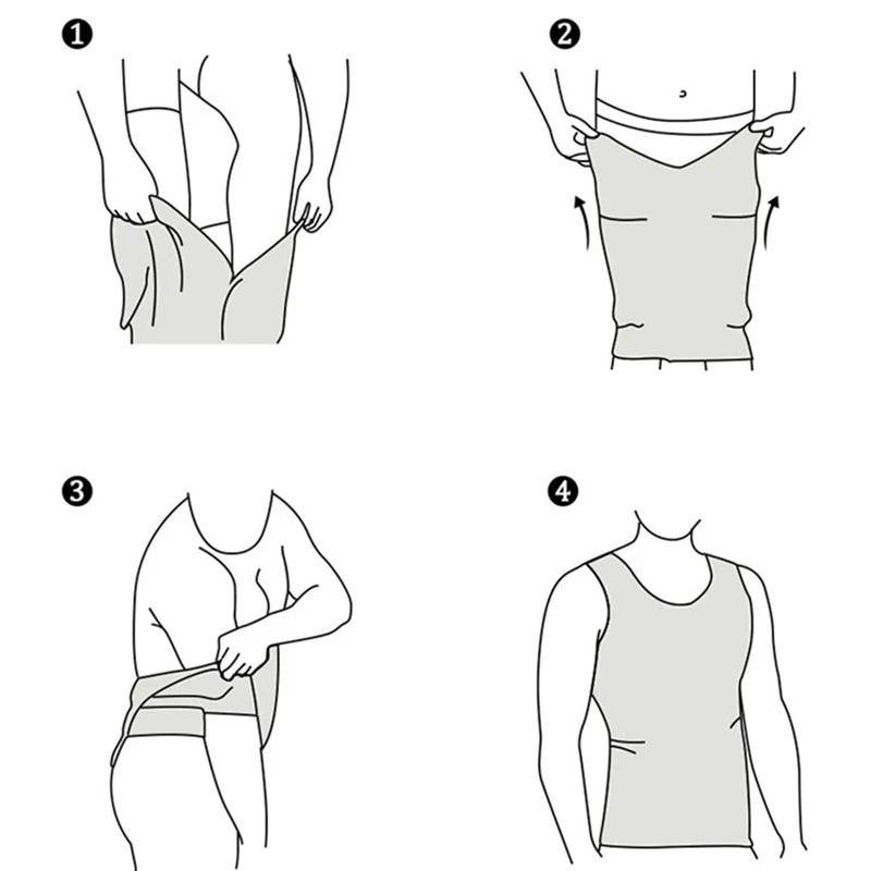 Men Slimming Compression Shapewear Vest